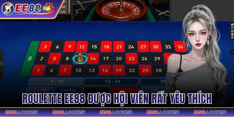 Roulette EE88 được hội viên rất yêu thích